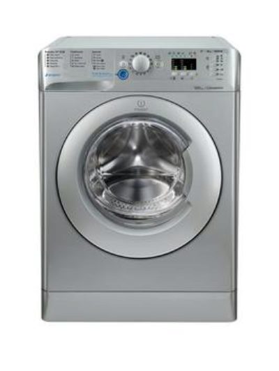 Indesit Innex Bwa81483Xs 8Kg Load, 1400 Spin Washing Machine - Silver